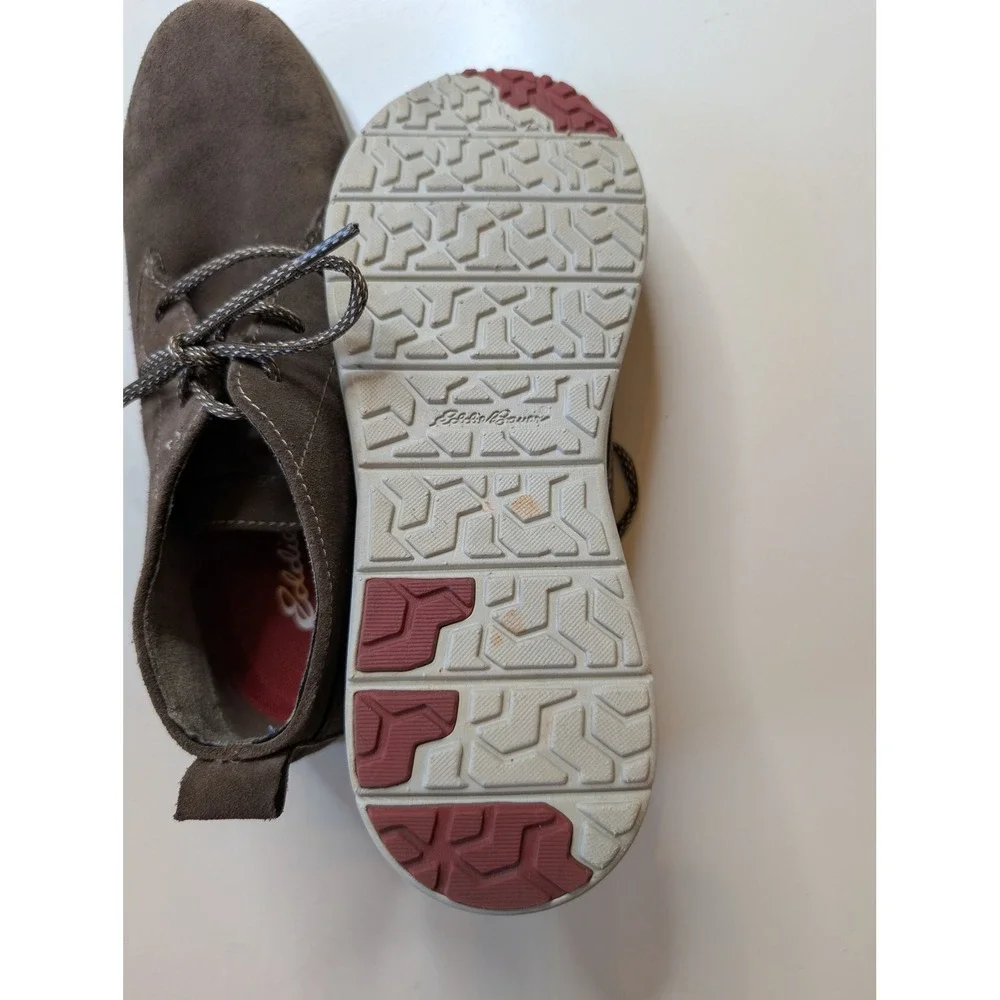 Eddie Bauer Cloudline Womens 9 Brown Suede Chukka Desert Ankle‎ Boots 0119-762